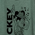 thumbnail image 3 of Disney - Mickey & Friends - Boombox & Jammin' Mickey - Women's Short Sleeve Graphic T-Shirt, 3 of 5