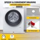 thumbnail image 5 of cm de Anchoashing Machine Pan 27" x 25" x 2" Resistente 304 Stainless Steel cm de Anchoashing Machine Tray con 4 Pcs Anti-Vibration cm de Anchoashing Machine Feet cm de Anchoasher Pan No cm de..., 5 of 8