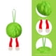 thumbnail image 1 of Adornos Navideños Peludos Verdes | Bolas Navideñas de Felpa Suave con Cinta | Bolas Decorativas Ligeras y Duraderas para Coronas, Centros de Mesa y Fiestas, 1 of 6