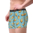 thumbnail image 2 of Yiaed Lemon Ice Cream Print Men's Soft Cotton Boxer Shorts Breathable Boxers Underwear Moisture-Wicking Underwear Stretch Boxer Briefs for Man-Small, 2 of 5
