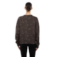 thumbnail image 2 of Women's New Era  Brown San Diego Padres Throwback Oversized Boxy Sweatshirt, 2 of 4