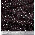 thumbnail image 3 of Soimoi Satin Silk Fabric Dots Shirting Printed Craft Fabric by The Yard 42 Inch Wide, 3 of 3
