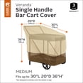 thumbnail image 4 of Classic Accessories Veranda™ Single Handle Bar Cart Cover - Water Resistant Outdoor Cover, Medium (55-798-031501-00), 4 of 18