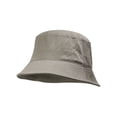 thumbnail image 1 of TopHeadwear Blank Cotton Bucket Hat - Grey - Small/Medium, 1 of 2