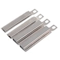 thumbnail image 2 of Tubes de Remplacement, Ensemble de 4 Pcs Réglables en Acier Inoxydable pour Barbecue, 2 of 8