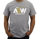 thumbnail image 1 of Camiseta negra para hombre con logotipo de Camisa de algodón All Wrestling marca de verano envío directo, 1 of 7