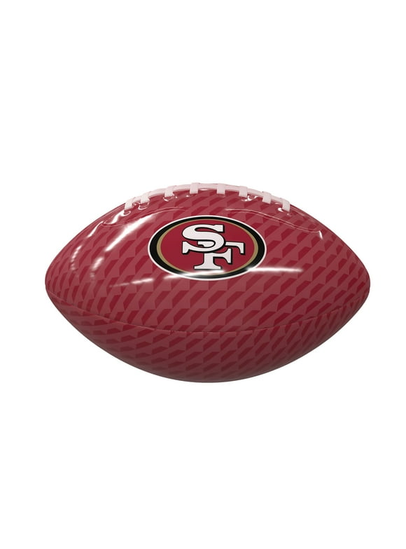 San Francisco 49ers Rubber Glossy Mini Football