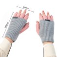 thumbnail image 3 of Mitón Manoplas térmicas Guantes cálidos de invierno sin dedos Temperatura constante (gris oscuro) Tmvgtek Para Estrenar, 3 of 7