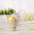 thumbnail image 4 of Huaq 12pcs Transparent Pacifier Candy Boxes Creative Candy Gift Boxes for Baby Shower (Pink), 4 of 6