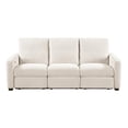 thumbnail image 4 of Lexicon Vera Chenille Pwr Double Reclining Sofa with USB Charging Ports in Beige, 4 of 12