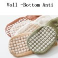 thumbnail image 4 of Calcetines de invierno cálidos para gatear para niñas y niños con agarre antideslizante, 5 pares, 4 of 5