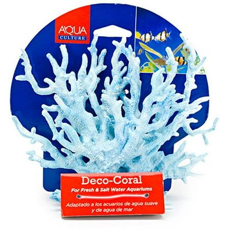 Aqua Culture Deco Coral Plastic Aquarium Decor Walmart Com