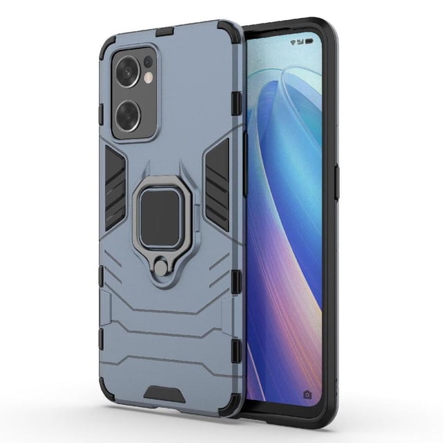 Funda para OPPO RENO 7 SE con Soporte Anillo Giratorio 360° y Protección Resistente a Golpes y Caídas