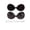 A-Black64, variant on Womens Strapless Backless Bra Heart Shaped Adhesive Nipple Pads Bra Reusable Silicone Push Up Seamless Breast Lift Bra