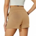 thumbnail image 3 of NIMENJOJA Womens High Waisted Sweat Shorts Drawstring Workout Lounge Shorts for Athletic Gym with Pockets, 3 of 6