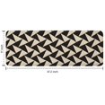 thumbnail image 7 of Black Beige Chevron Pattern Kitchen Rug Mat,Kitchen Runner Rugs Non Skid Washable,Decorative Kitchen Floor Mats for Kitchen,Sink,Laundry,17"x47.2", 7 of 7