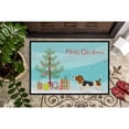thumbnail image 2 of Carolines Treasures CK3518JMAT Basset Hound Christmas Tree Door Mat Indoor Rug or Outdoor Welcome Mat 24x36 Doormat 36"L, 2 of 4