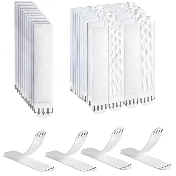 LAMIRO Effortless and Damage Free Hanging Heavy Duty Picture Hanging Strips 48 Pieces 19*92