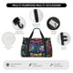 thumbnail image 4 of Balery Neon Graffiti Urban Art Bolsa de Gimnasio para Mujeres, Bolsa de Viaje con Bolsillo Húmedo, Bolsa de Fin de Semana para Mujeres, Bolsa de Viaje Resistente al Agua, 4 of 7