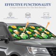 thumbnail image 4 of Fotbe St Patrick's Day10 Juego de 2 Piezas de Parasoles para Parabrisas | Bloqueador Solar para Auto | Accesorios Plegables para Protección Solar Interior-Large, 4 of 6