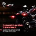 thumbnail image 4 of Kit de bombillas LED de señal de giro MZS 1156, color rojo mejorado, para motocicletas, 4 of 7
