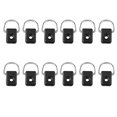 thumbnail image 2 of 12 Anillos de Kayak Accesorios Deportivo Aire Libre Acero Inoxidable Alta Fuerte Material Nylon Negro Duradero Universal Sunnimix Kayak D Anillos, 2 of 8