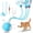 Blue, variant on Kiyuycy Motion Activated Cat Toy Ball, 3 Modes USB Rechargeable Interactive Toy for Indoor Cats & Kittens
