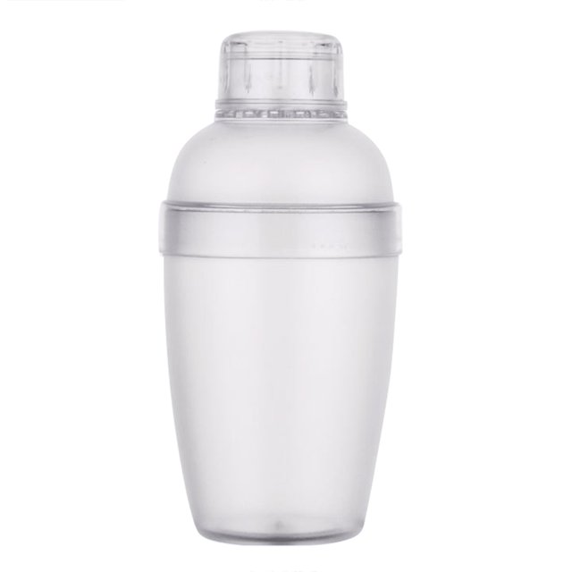 Termo Coctelera de plástico Copa Escala Vino Bebida Bebida Barware Mezclador (350ml) Tmvgtek Libre de BPA