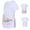 White, variant on FAMTKT Summer Tops, Women Short Sleeve Letter Print Tops T-shirt Pregnancy Clothes, Maternity Summer Clothes, Plus Size Tops for Women