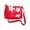 Red, variant on Cute Messenger Bag Star Grunge Bag Lightweight Crossbody Shoulder Bag (White)