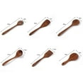 thumbnail image 4 of 1PCS Wooden Kitchen Utensils Set, Black Walnut Wood Long and Spoons Handle, 4 of 9