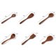 thumbnail image 4 of Acacia Wood Cooking Shovel Wooden Long Handle High Temperature Resistant Wooden Shovel Household Acacia Wood Cooking Shovel Soup Spoon Solid Wood Salad Spoon Salad Fork Set, 4 of 7