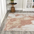 thumbnail image 5 of JONATHAN Y CONTEMPORARY POP 5 x 8 Area Rug, Marmo Abstract Marbled - Orange/Cream, CTP201A-5, 5 of 10