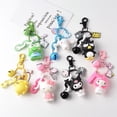thumbnail image 2 of Llavero colgante de dibujos animados Sanrio Kuromi Mymelody, llavero de coche, bolsa de teléfono móvil, joyería colgante, regalos para niños Fivean unisex, 2 of 2