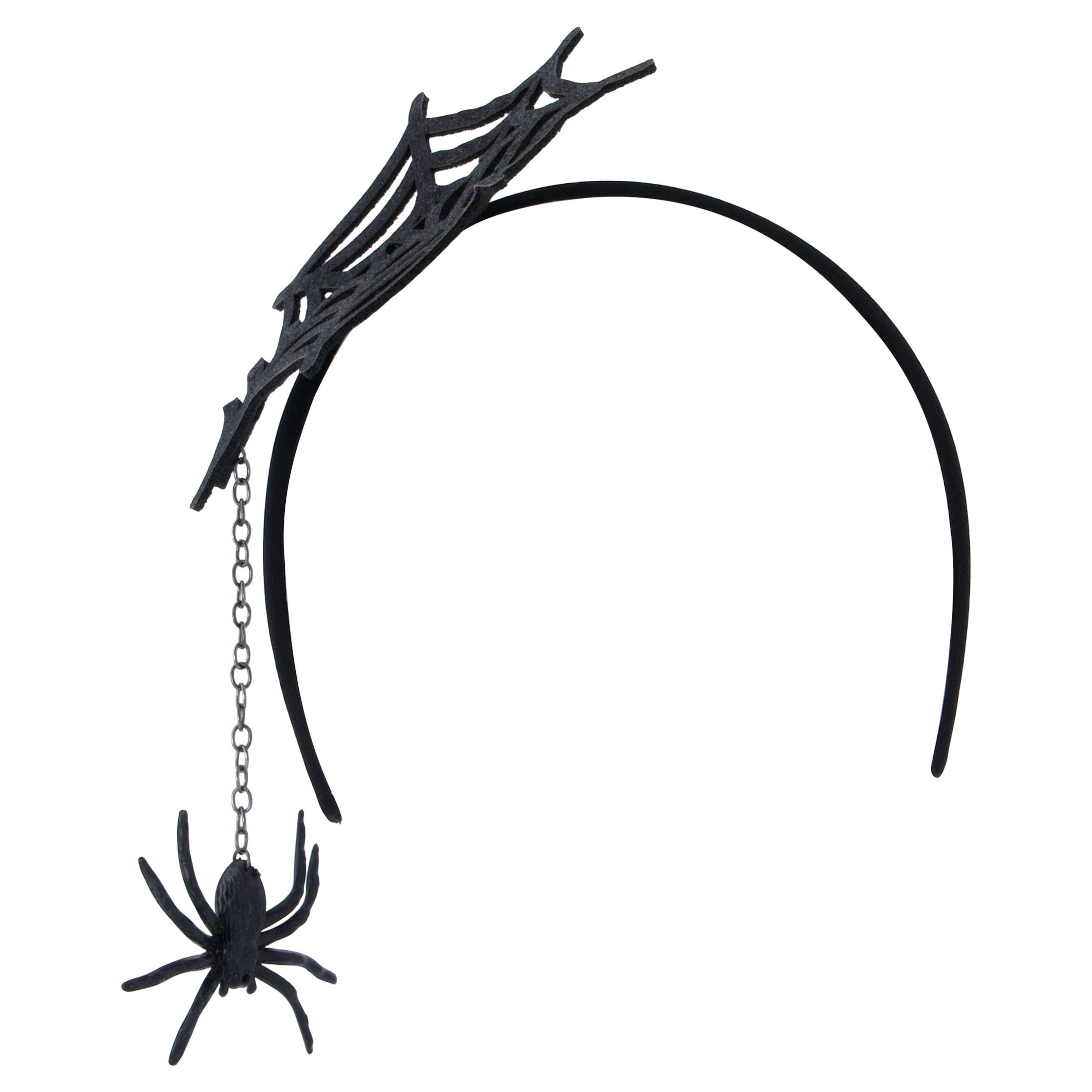 Spider Costume Accessory Kit for Adults, Black, 2 Pieces, Halloween by Way To Celebrate