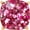 Hot Pink Glitter, variant on Humble Chic Gold Square Earrings for Women - Sparkly Glitter Leverback Dangles