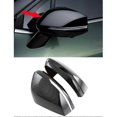 thumbnail image 4 of For NQ5 2021 2022 Carbon Fiber Car Side Rear View Mirror & Door Handle Cover Trim Decor Sticker Acc, 4 of 5