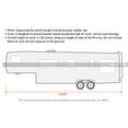 thumbnail image 6 of Traveler Fifth Wheel Trailer Covers by Eevelle | Fits 20 - 23 Feet | Gray, 6 of 6