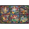 thumbnail image 1 of HTOOQ Disney Princess DIY 5D Diamond Painting by Numbers Kits 14x20 Inch DIY 5D Diamond Canvas Painting by Number Full Drill Crystal Rhinestone Diamond Paintings Disney Princess Paint by Number Kit, 1 of 6