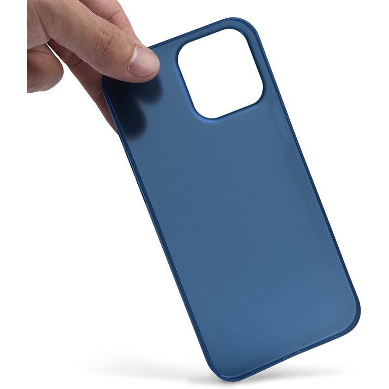 totallee Thin iPhone 13 Case, Thinnest Cover Ultra Slim Minimal - for Apple iPhone 13 (2021) (Navy Blue)