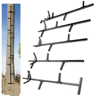 Kojem 20FT Quick Tree Climbing Sticks 4' sections Ladder Steps for Treestands Deer Hunting 5 Pack