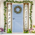 thumbnail image 4 of Día de San Patricio Cartel de porche de vacaciones irlandesas Bienvenido a casa Puerta Cortina Banner Decoración Puerta Colgando Pintura Colgando Bandera Decoración Wmkox8yii gf12089, 4 of 9