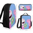 thumbnail image 2 of Happy Little Pig Backpack Essentials Kit 17 Inch Bag Plus Snack Tote and Pen Organizer, 2 of 5