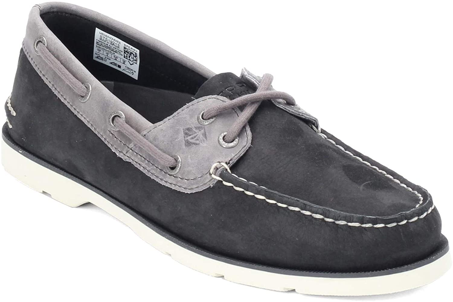 black sperry topsiders mens