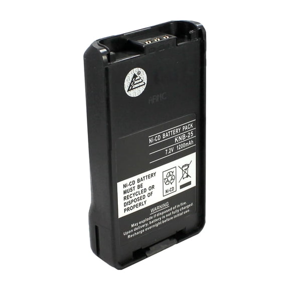 7.2v 1200mAh NiCd Battery (MSDS Certified Cells) for KENWOOD KNB-25A KNB-26N TK-2140 TK-3140 TK-2148 TK-3148 TK-2160 TK-3160 TK-2168 TK-3168 TK-2170 TK-3170 TK-2173 TK-3173 Portable Radios