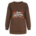 thumbnail image 5 of Gibobby Sudadera mujer con cierre, Sudadera de Manga Larga con Capucha para Mujer, de Gran tamaño, Sudadera Deportiva(Café,G), 5 of 5