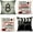 Movie, Set of 4, variant on Home Movie Theater Pillow Covers Set of 4 16x16 Inch, Vintage Movie Room Accessories, TV Room Decorations, Retro Cinema Throw Cushion Case for Sofa Couch