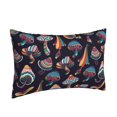 thumbnail image 2 of Bixox Mushroom Doodle Printed Pillow Protector,Super Soft Ideal for Home,Guests,Rentals - 20"x30", 2 of 8