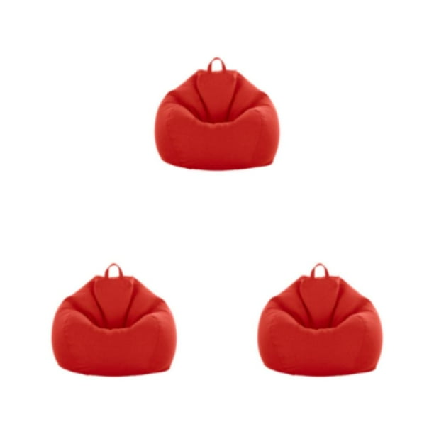 Cateissary Fundas para sillas con estilo Elevate Living Room Decor Puff Sofa Lazy Sofa Chair Bag tangerine Type1 NO1