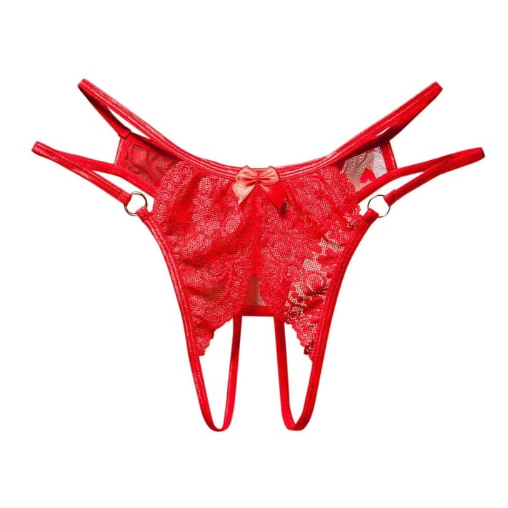 GWAABD High Leg Briefs for Women Underwear Thongs Lace Bikini Panties G ...